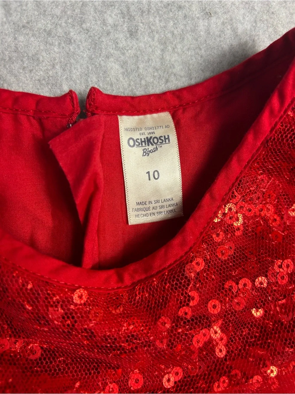 OshKosh Bgosh sparkling sequin